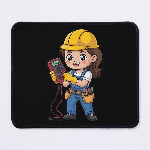 Item preview, Women Electrician Funny Electrician designed and sold by BastiLoom.