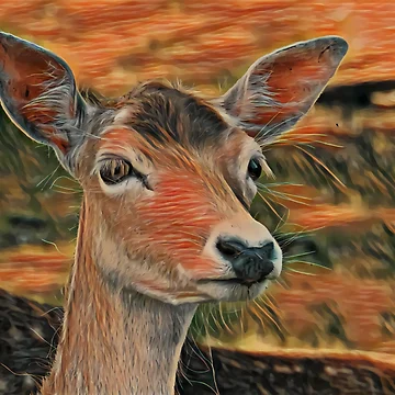 Artwork thumbnail, Wild deer by AndroidZ