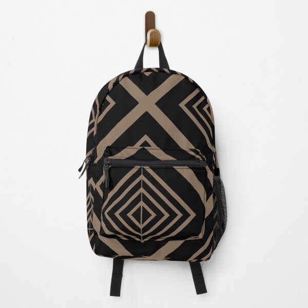 Item preview, MINIMALIST GEOMETIC SQUARE PATTERN - BLACK AND BEIGE designed and sold by trengeee.
