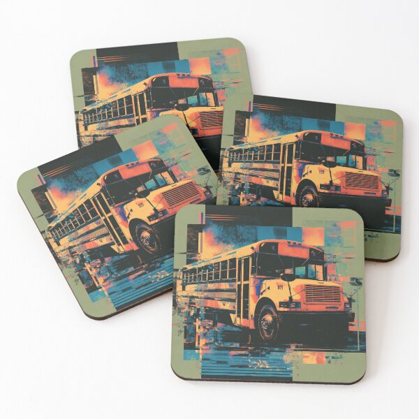 Item preview, School Bus sticker designed and sold by Artania21.