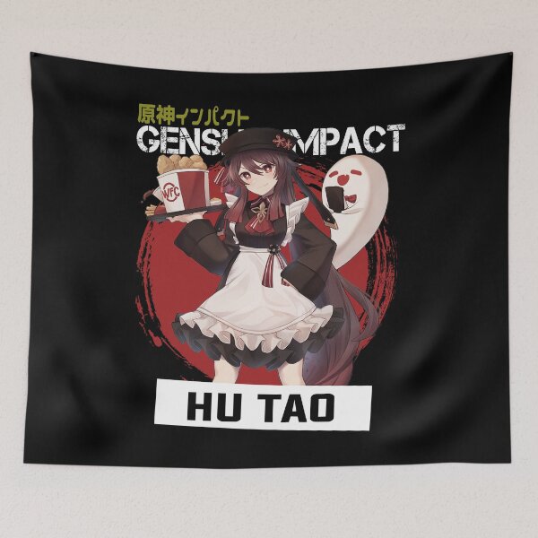 Item preview, Hu Tao - Genshin Impact designed and sold by Vivzie-Art.