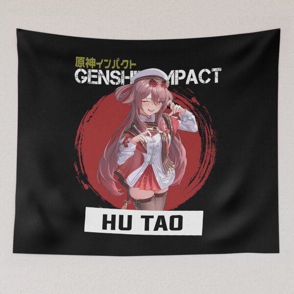 Item preview, Hu Tao - Genshin Impact designed and sold by Vivzie-Art.