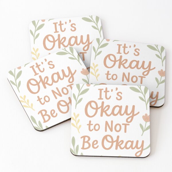 Item preview, It's Okay to Not Be Okay - Student Mental Health Support  designed and sold by Feline Rockstars.