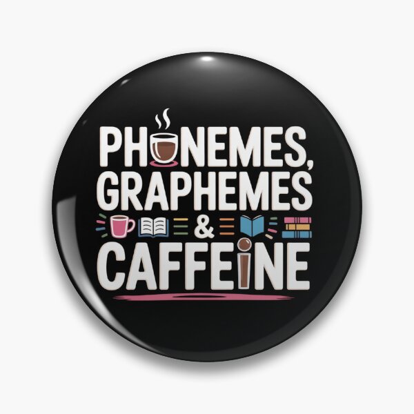 Item preview, Phonemes Graphemes & Caffeine Teacher T-Shirt – Literacy, Coffee, reading teacher, groovy, coffee lovers designed and sold by teevoxx.