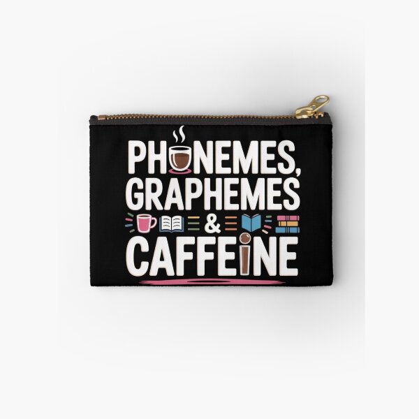 Item preview, Phonemes Graphemes & Caffeine Teacher T-Shirt – Literacy, Coffee, reading teacher, groovy, coffee lovers designed and sold by teevoxx.