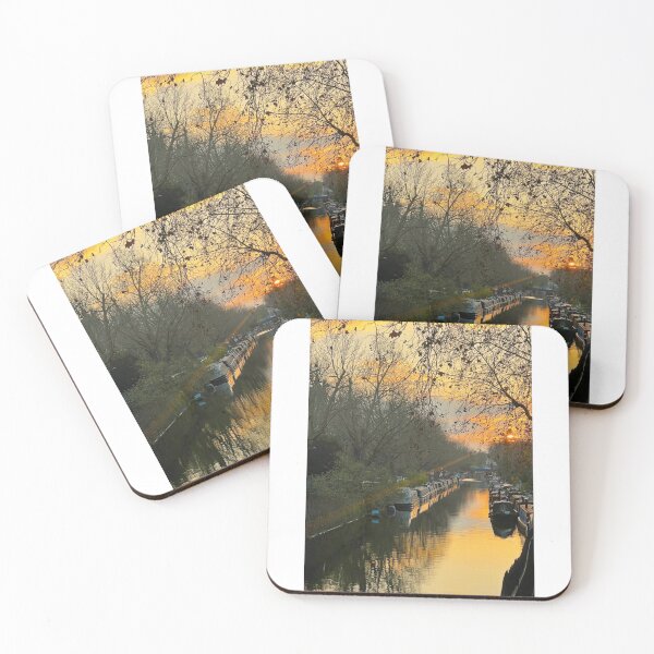 Item preview, Golden Hour, Little Venice, London in Autumn designed and sold by The Running London Photographer.