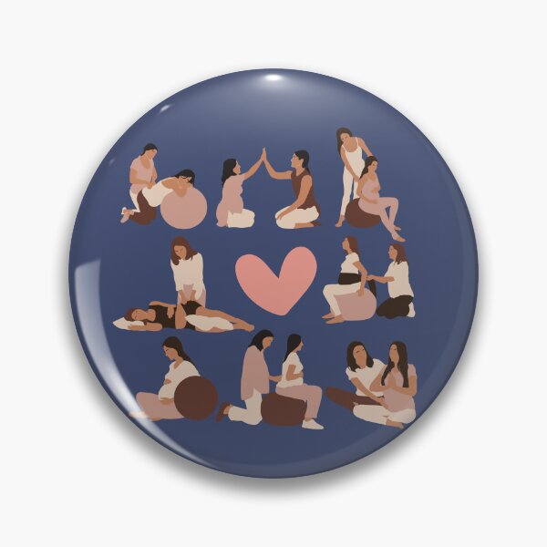 Item preview, Doula Birth Worker and Labor Support Illustrated Design designed and sold by shminoa.