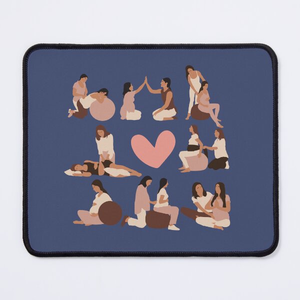 Item preview, Doula Birth Worker and Labor Support Illustrated Design designed and sold by shminoa.