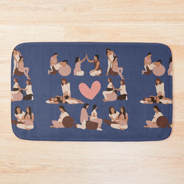 Item preview, Doula Birth Worker and Labor Support Illustrated Design designed and sold by shminoa.