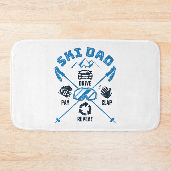 Item preview, Funny Ski Dad Drive Pay Clap Repeat designed and sold by jaygo.