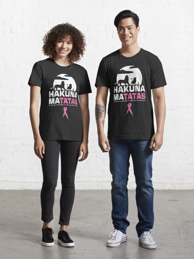 hakuna matata breast cancer shirt