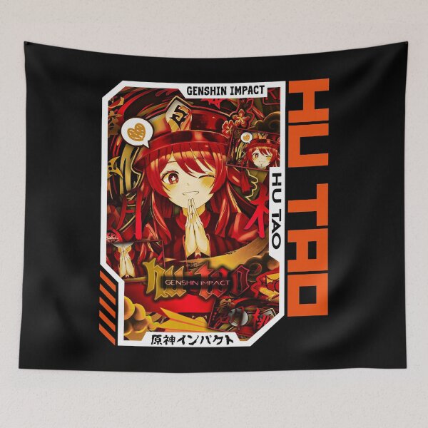 Item preview, Hu Tao - Genshin Impact designed and sold by fractusbarnsley.