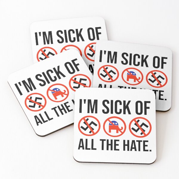 Item preview, I’m sick of all the hate.  designed and sold by Rachel the Artist .