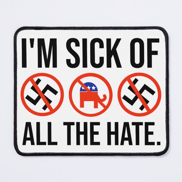 Item preview, I’m sick of all the hate.  designed and sold by Rachel the Artist .