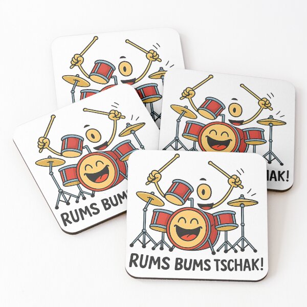 Item preview, Funny drums - RUMS BUMS TSCHAK! designed and sold by MyPixelFun.