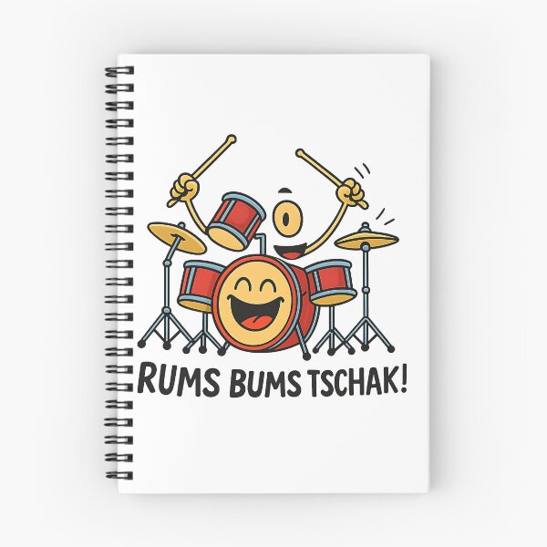 Item preview, Funny drums - RUMS BUMS TSCHAK! designed and sold by MyPixelFun.