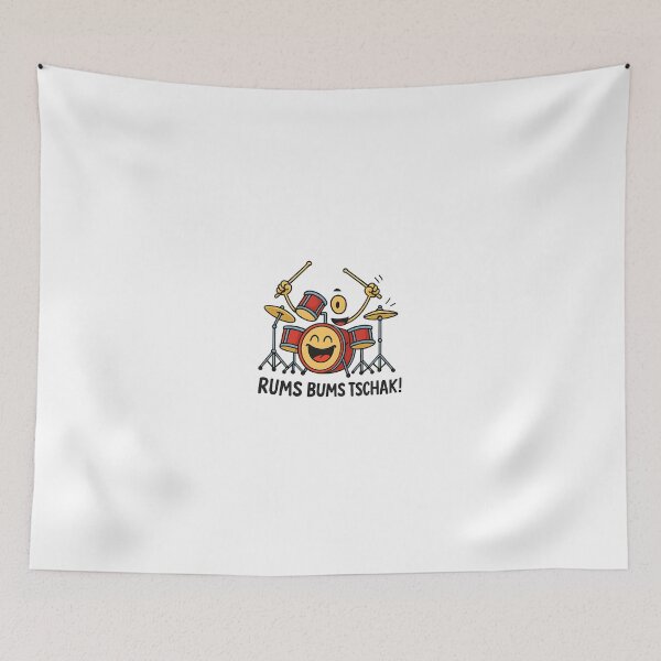 Item preview, Funny drums - RUMS BUMS TSCHAK! designed and sold by MyPixelFun.