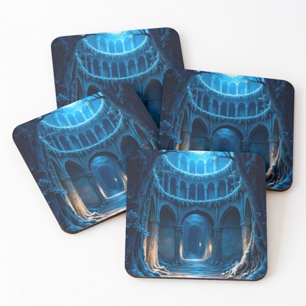 Item preview, Enchanted Ruins Beneath the Moonlight designed and sold by oanaunciuleanu.