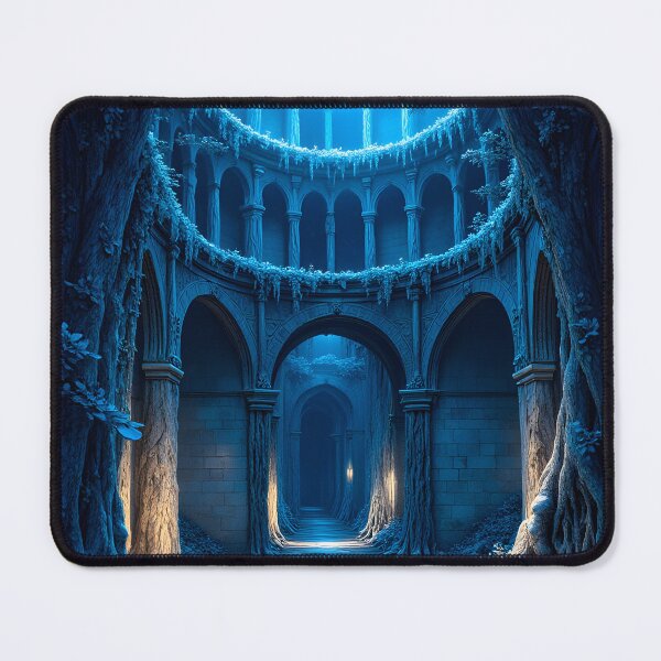 Item preview, Enchanted Ruins Beneath the Moonlight designed and sold by oanaunciuleanu.