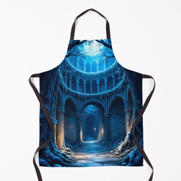 Item preview, Enchanted Ruins Beneath the Moonlight designed and sold by oanaunciuleanu.