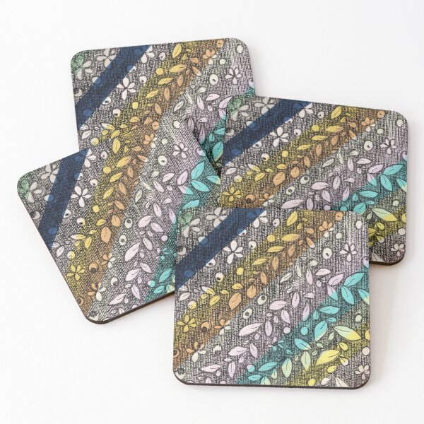 Item preview, leaves and bubbles design designed and sold by Adela80.