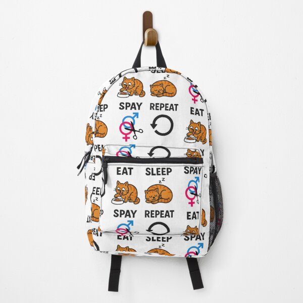 Item preview, Vet life - importance of cat sterilization, eat sleep spay repeat designed and sold by Bettybee00.