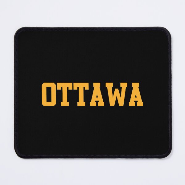 Item preview, Ottawa Bold College Style Typography – Vintage Yellow Text Design designed and sold by Paper Drip.