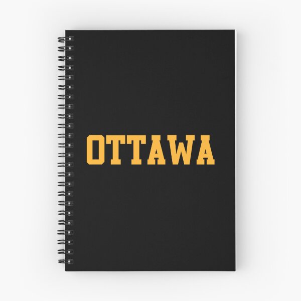 Item preview, Ottawa Bold College Style Typography – Vintage Yellow Text Design designed and sold by Paper Drip.