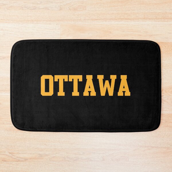 Item preview, Ottawa Bold College Style Typography – Vintage Yellow Text Design designed and sold by Paper Drip.