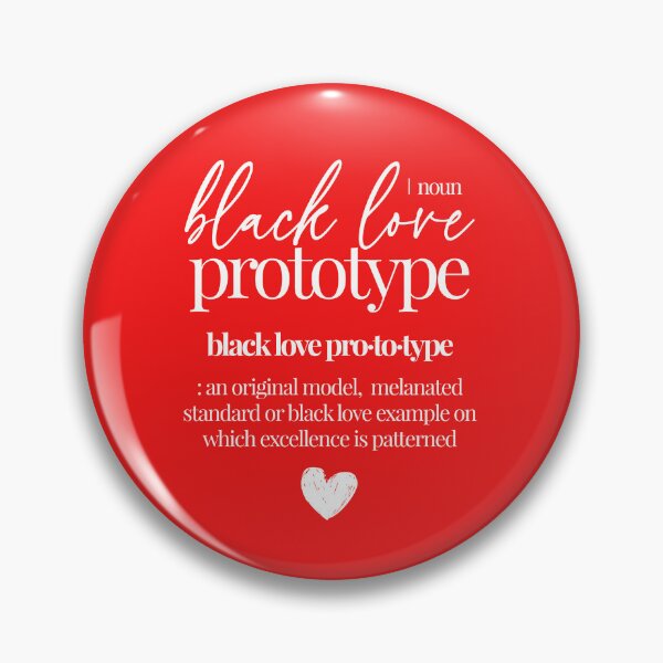 Item preview, BLACK LOVE PROTOTYPE designed and sold by alegnacreates.
