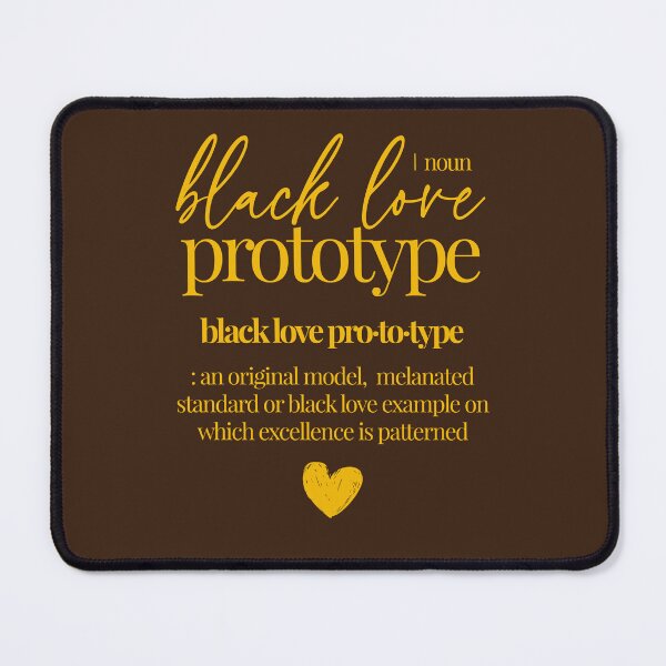 Item preview, BLACK LOVE PROTOTYPE designed and sold by alegnacreates.