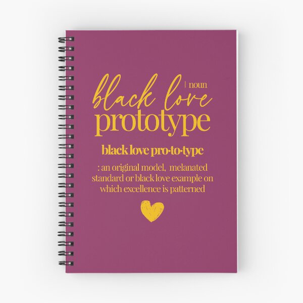 Item preview, BLACK LOVE PROTOTYPE designed and sold by alegnacreates.