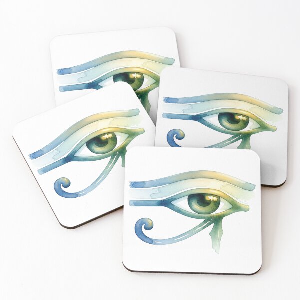 Item preview, Eye of Horus Watercolor | Egyptian Protection designed and sold by Eye Of Horus.