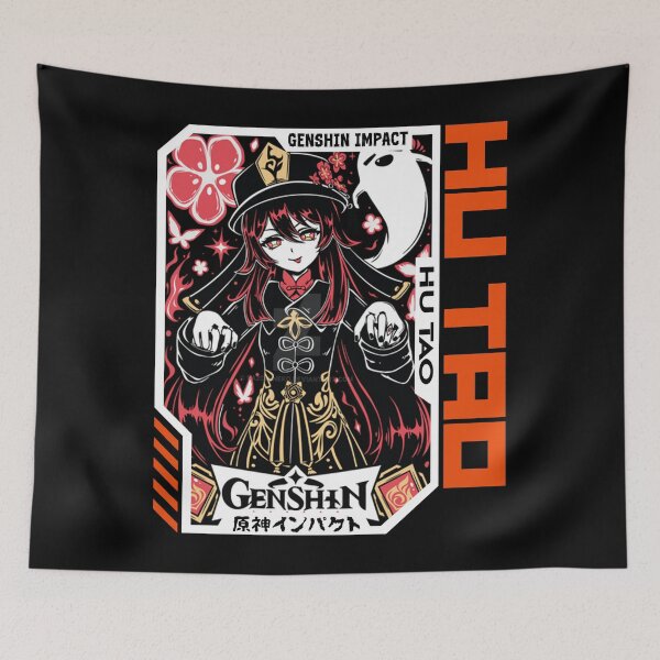 Item preview, Hu Tao - Genshin Impact designed and sold by fractusbarnsley.