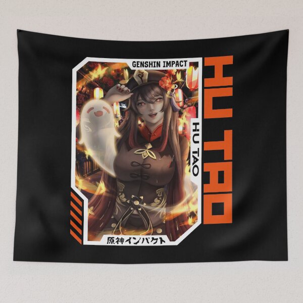 Item preview, Hu Tao - Genshin Impact designed and sold by fractusbarnsley.