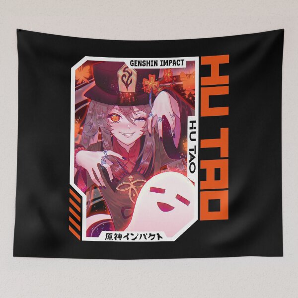 Item preview, Hu Tao - Genshin Impact designed and sold by fractusbarnsley.