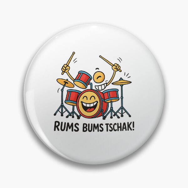 Item preview, Funny drums - RUMS BUMS TSCHAK! designed and sold by MyPixelFun.