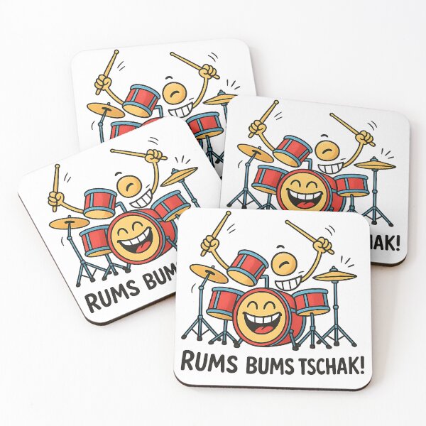 Item preview, Funny drums - RUMS BUMS TSCHAK! designed and sold by MyPixelFun.