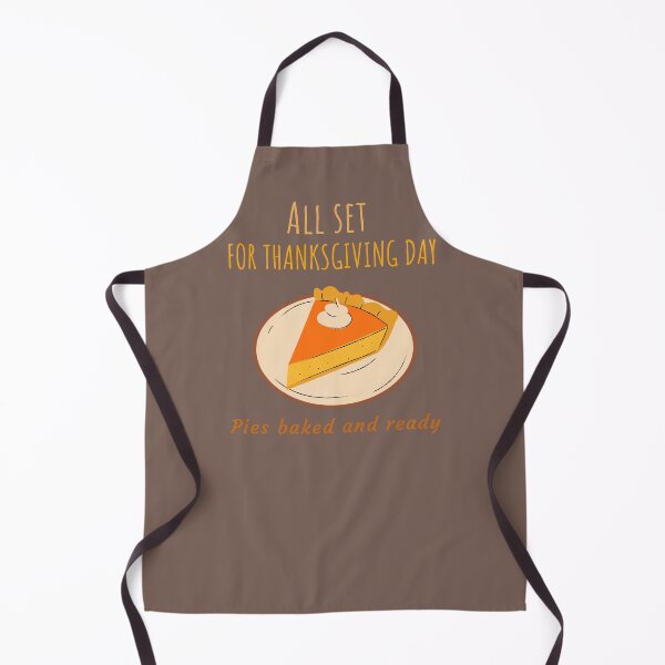 Item preview, All Set for Thanksgiving Day — Pies Baked and Ready designed and sold by Novel Works Studio.
