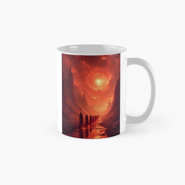 Item preview, The Pilgrimage to the Fiery Abyss designed and sold by oanaunciuleanu.