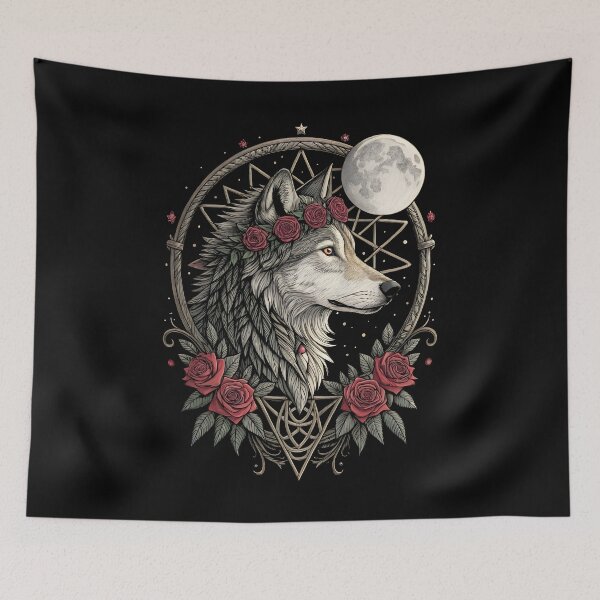 Item preview, Arcane Wolf designed and sold by SolombraArt.