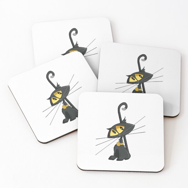 Item preview, Cute Cartoon Lucky Black Cat designed and sold by GeeThang.