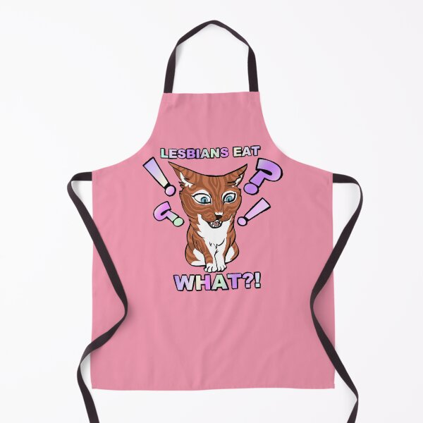 Item preview, Lesbians eat WHAT?! Kitty designed and sold by AstralRavens.