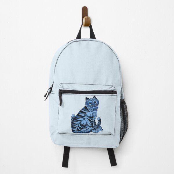 Item preview, Blue Tiger Cutout – Minhwa Hojak-do Korean Folk Art designed and sold by EmeraldeaArt.