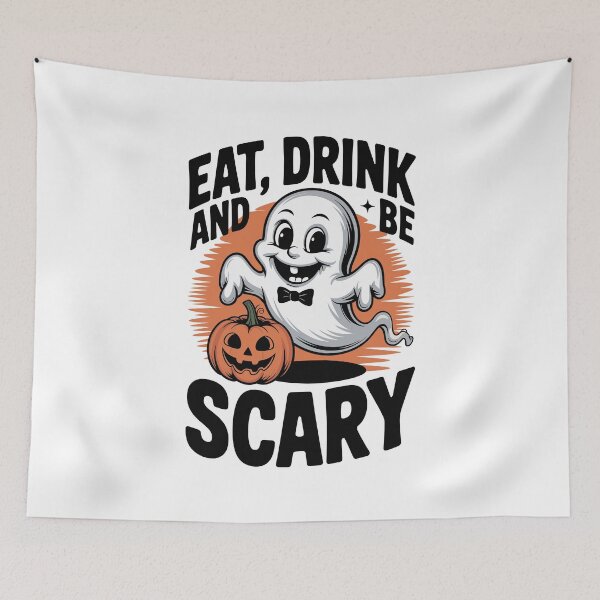 Item preview, Eat Drink and Be Scary designed and sold by Frank Ring.