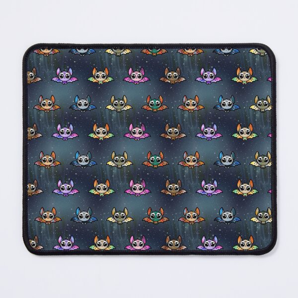 Item preview, A Swarm of Cute Colorful Bats designed and sold by SunsetSpectrum.