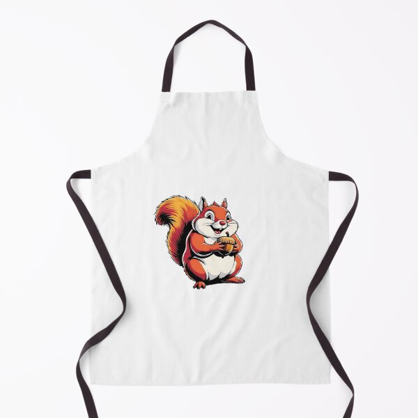 Item preview, Cute happy squirrel who is happy about the nut. designed and sold by MyPixelFun.