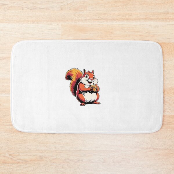 Item preview, Cute happy squirrel who is happy about the nut. designed and sold by MyPixelFun.
