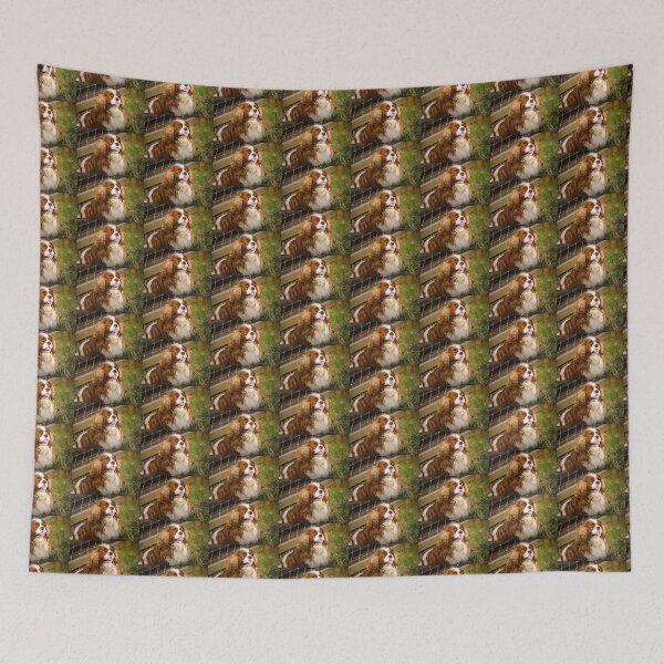 Item preview, Cute Dog Patiently Waiting designed and sold by heidipics.