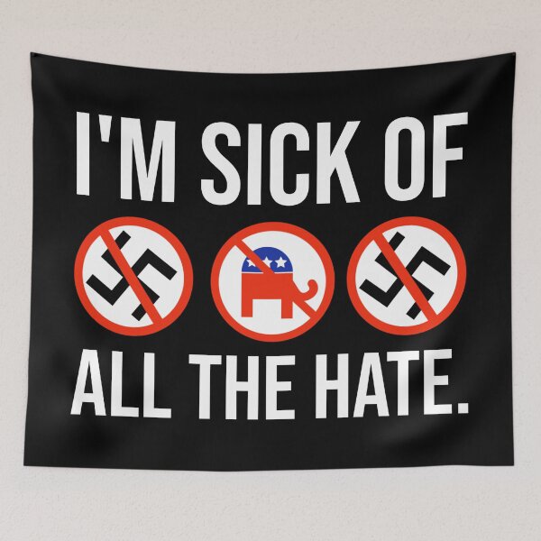 Item preview, I’m sick of all the hate.  designed and sold by Rachel the Artist .